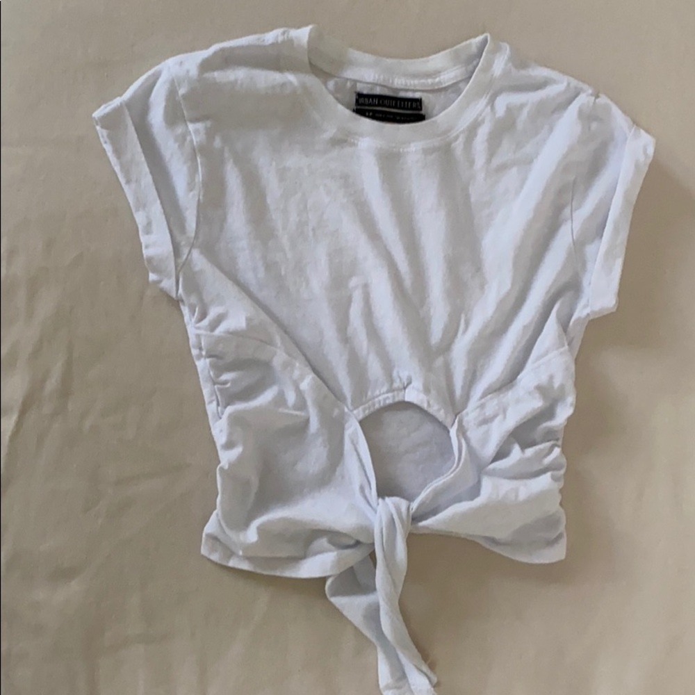Urban Outfitters Tie Front Top